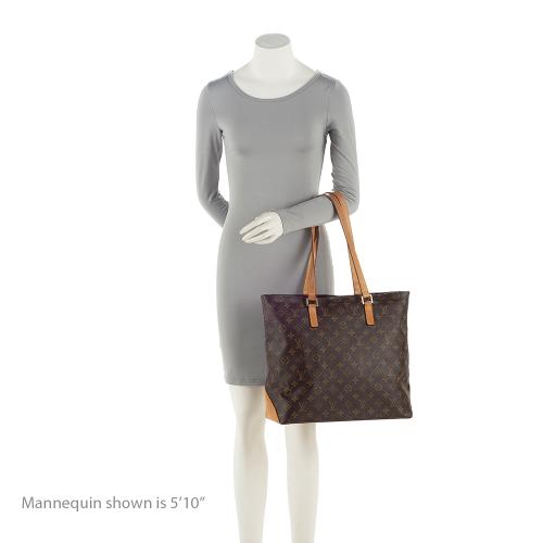 Louis Vuitton Vintage Monogram Canvas Cabas Mezzo Tote (SHF-UuGHLo)
