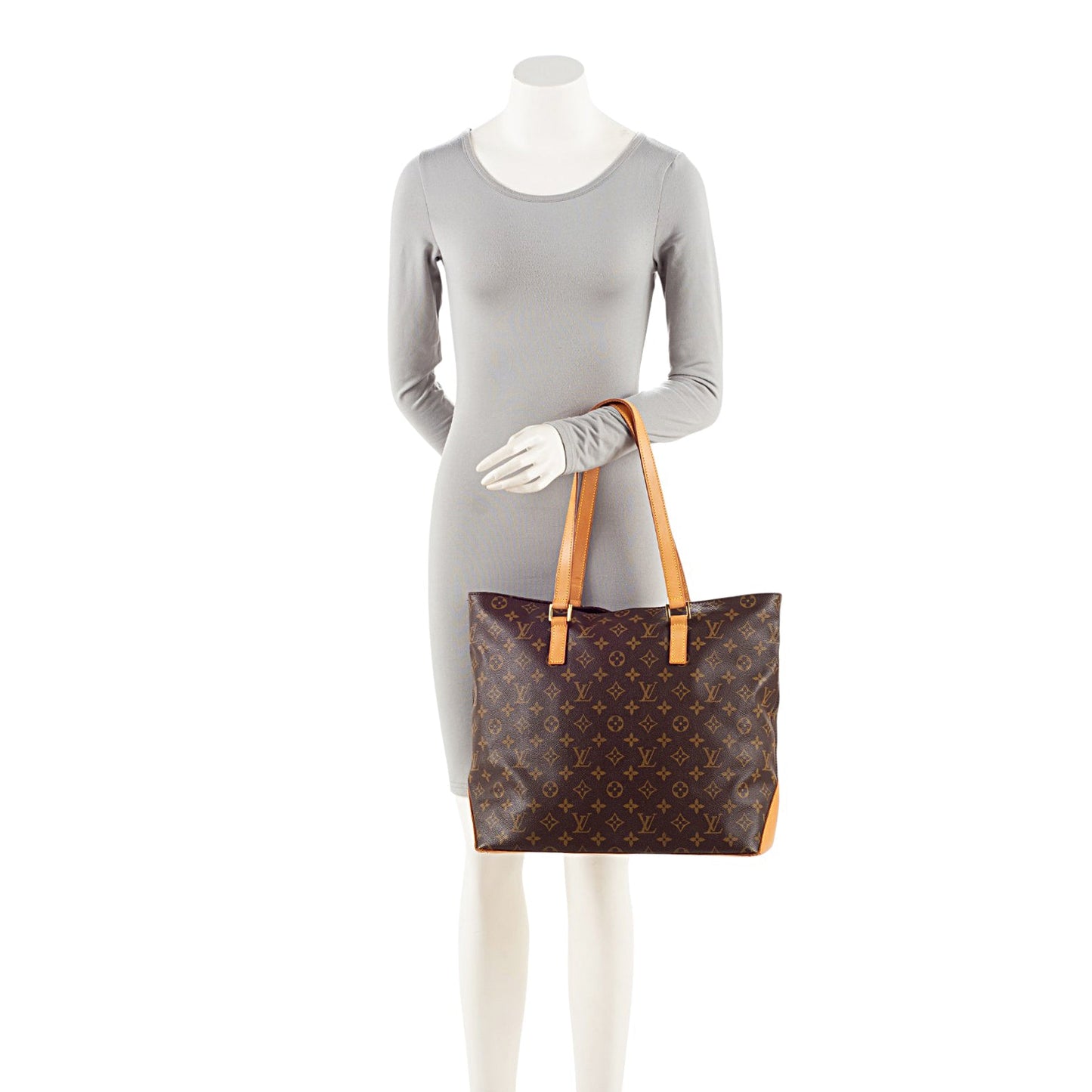 Louis Vuitton Vintage Monogram Canvas Cabas Mezzo Tote
