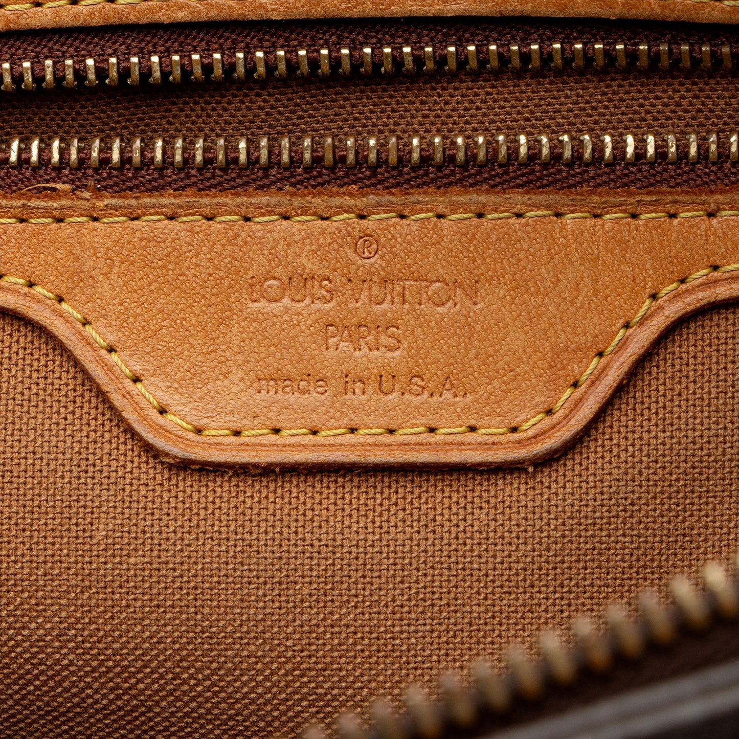Louis Vuitton Vintage Monogram Canvas Cabas Piano Tote (SHF-m02nMb)