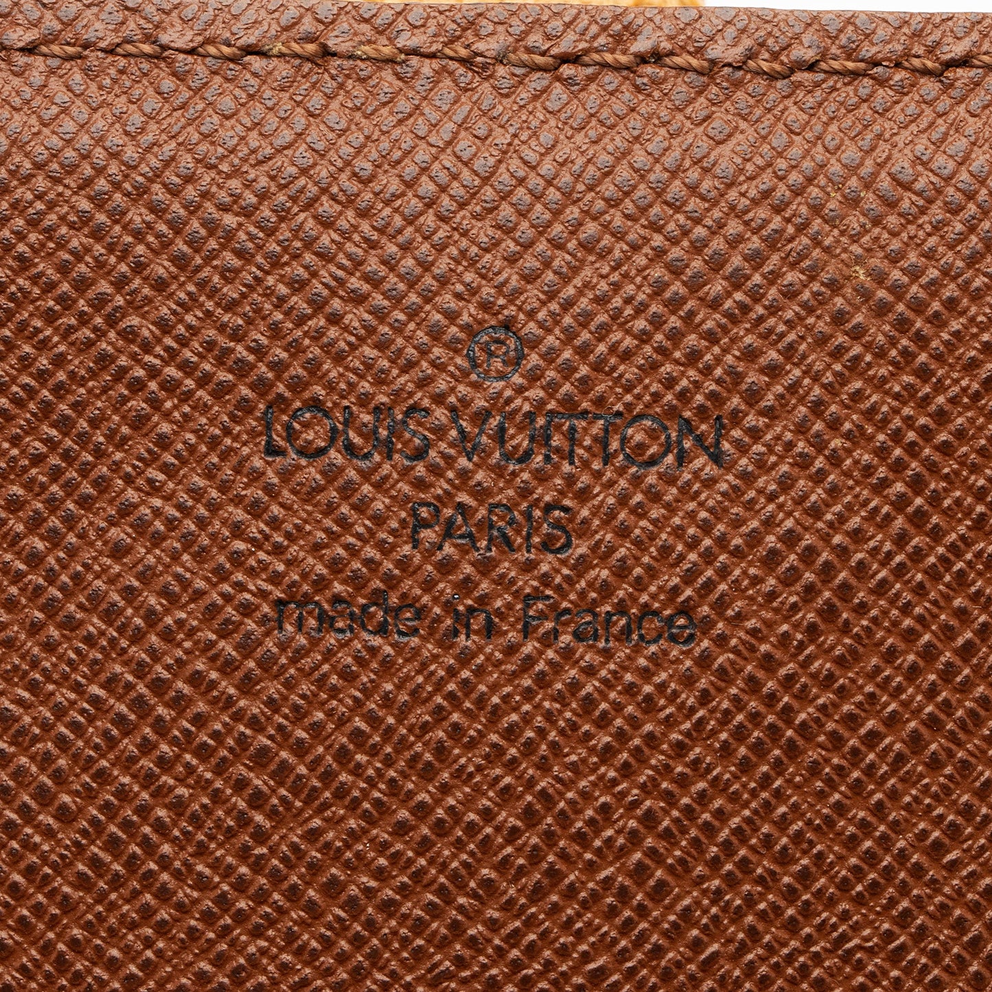 Louis Vuitton Vintage Monogram Canvas Cartouchiere GM Shoulder Bag