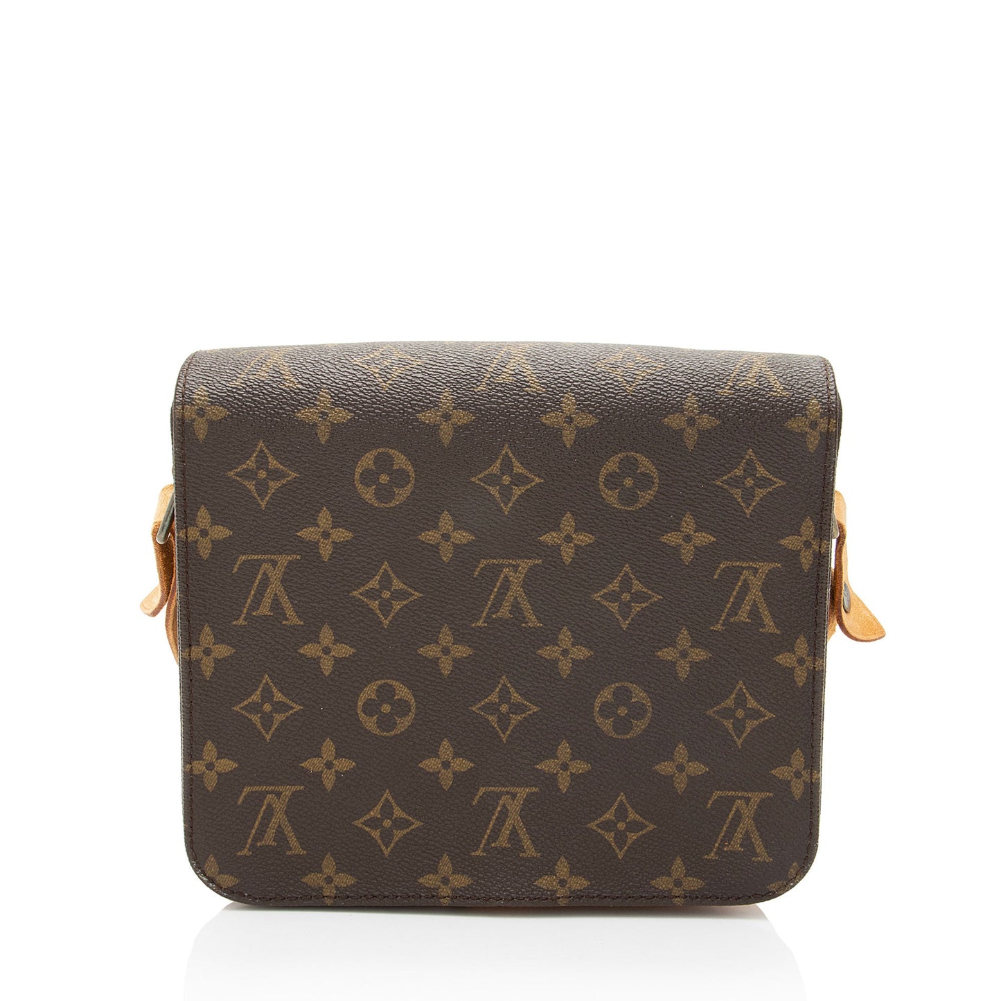 Louis Vuitton Vintage Monogram Canvas Cartouchiere MM Shoulder Bag (SHF-eoZXZQ)