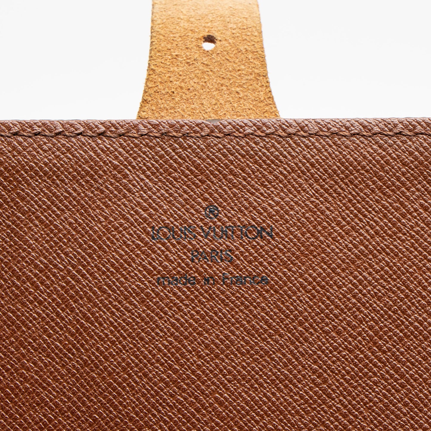 Louis Vuitton Vintage Monogram Canvas Cartouchiere MM Shoulder Bag (SHF-a2Ciyq)