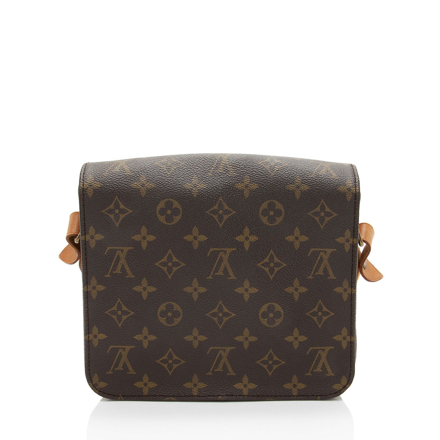 Louis Vuitton Vintage Monogram Canvas Cartouchiere MM Shoulder Bag