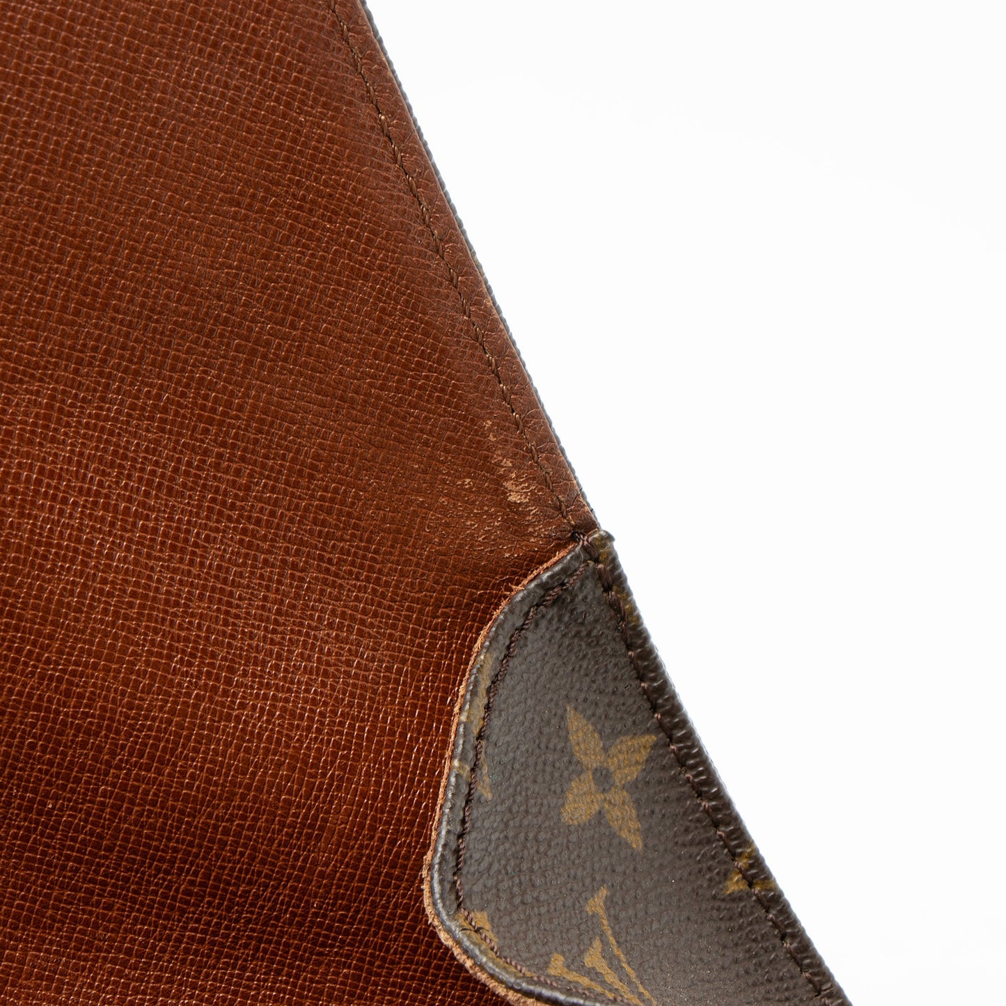 Louis Vuitton Vintage Monogram Canvas Cartouchiere MM Shoulder Bag