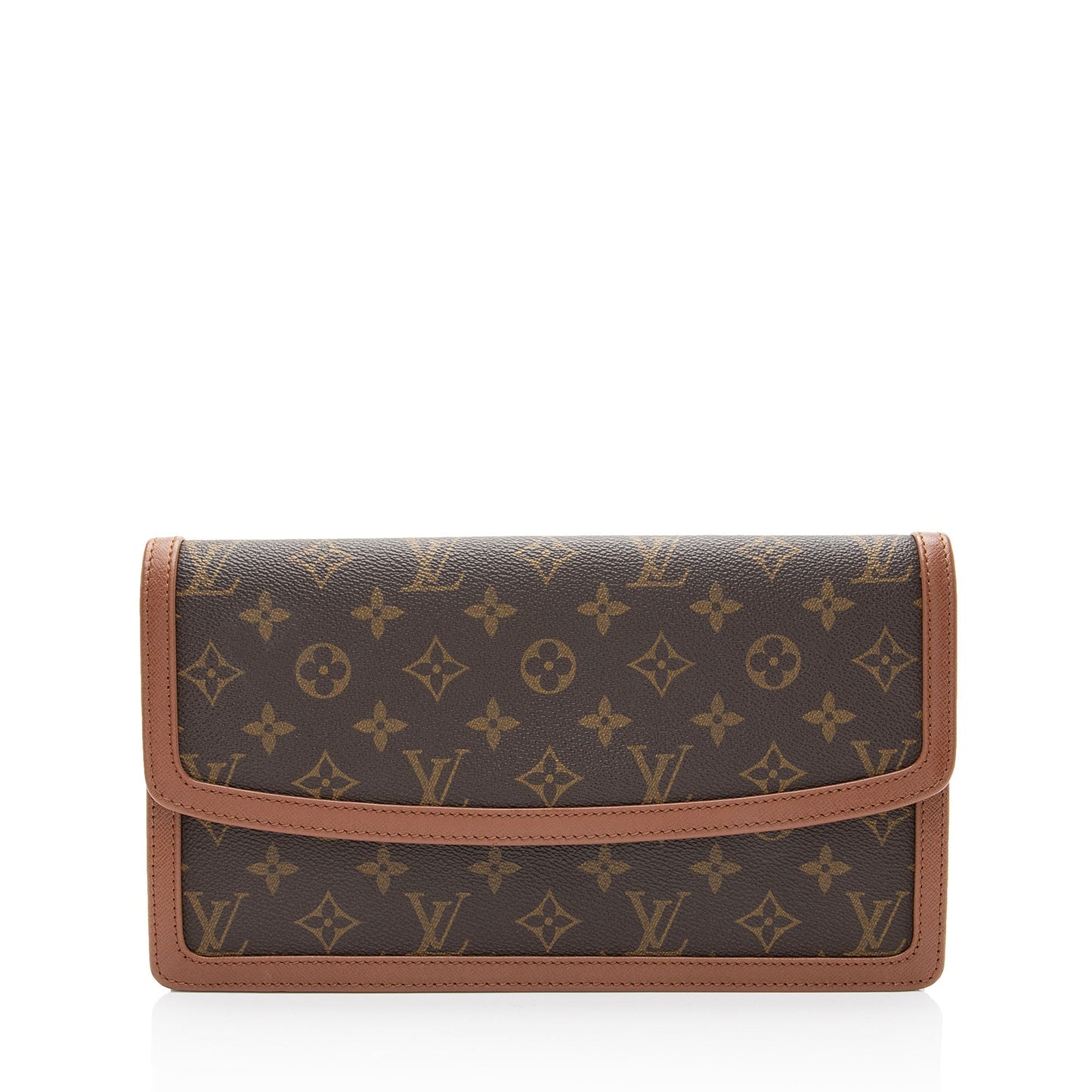 Louis Vuitton Vintage Monogram Canvas Dame 29 Clutch