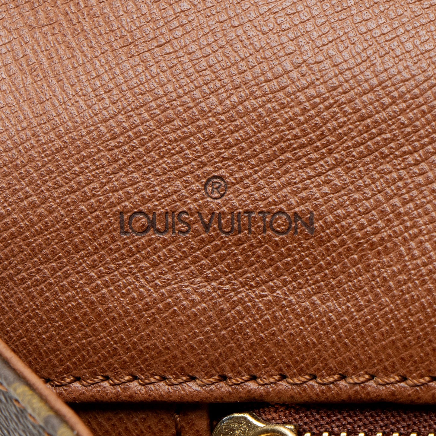 Louis Vuitton Vintage Monogram Canvas Dame 29 Clutch