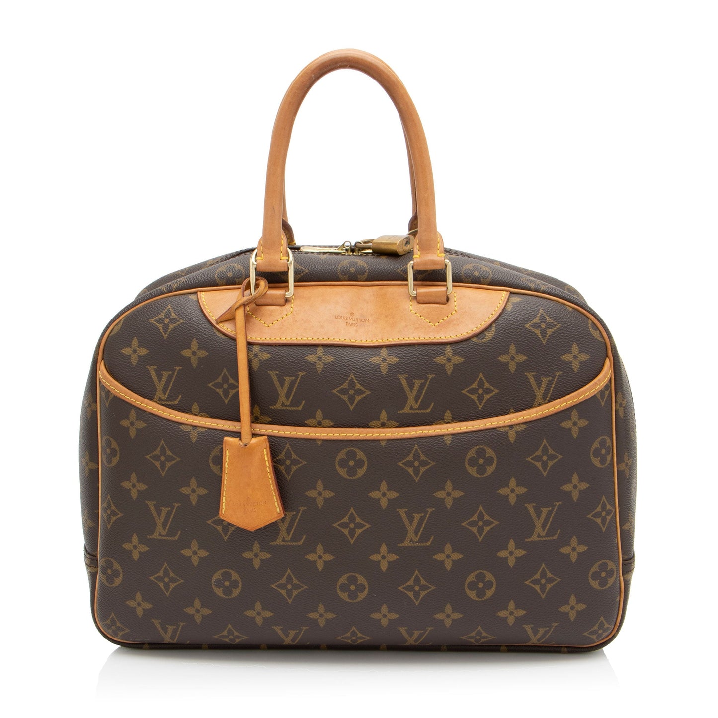 Louis Vuitton Vintage Monogram Canvas Deauville Satchel (SHF-YMAtwb)