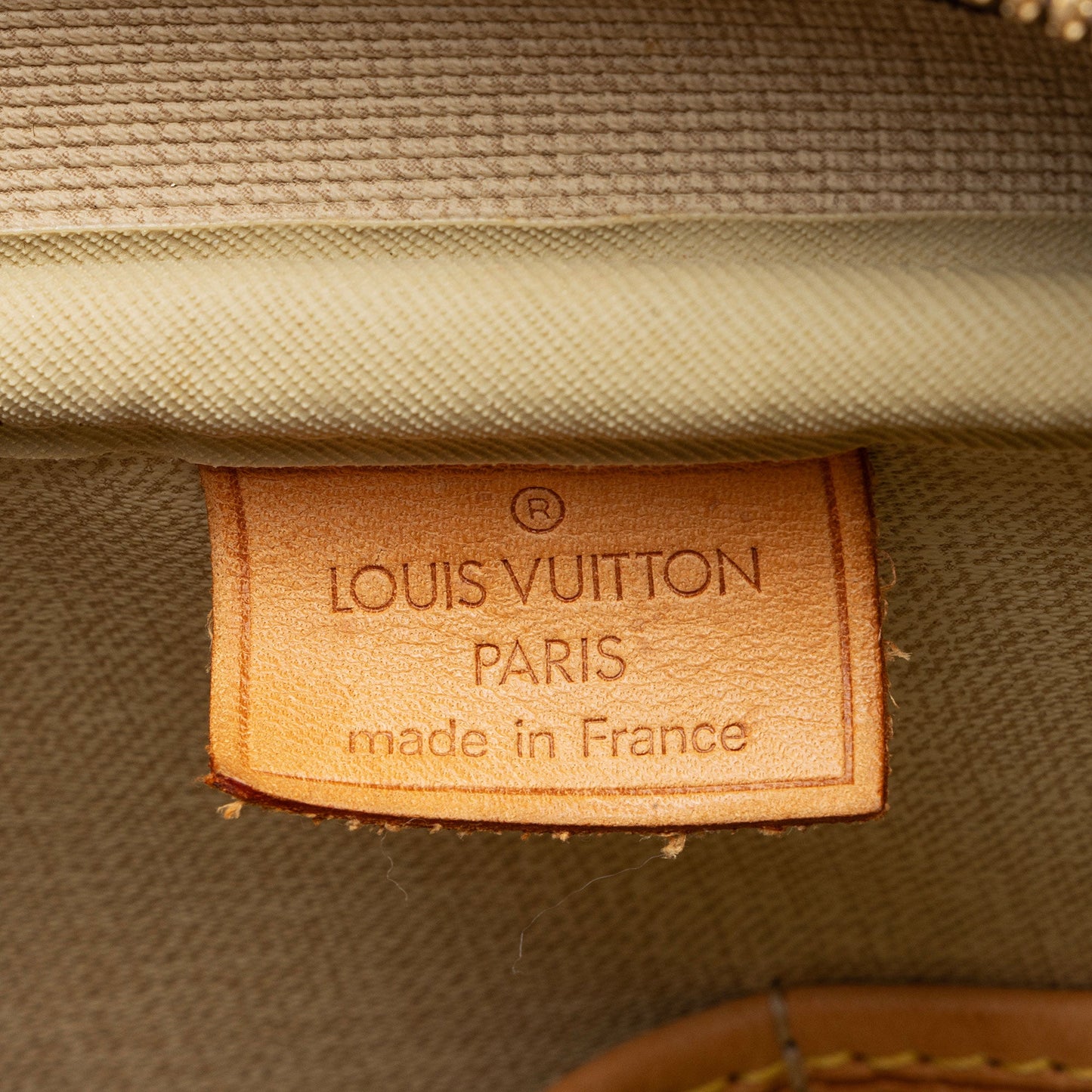 Louis Vuitton Vintage Monogram Canvas Deauville Satchel