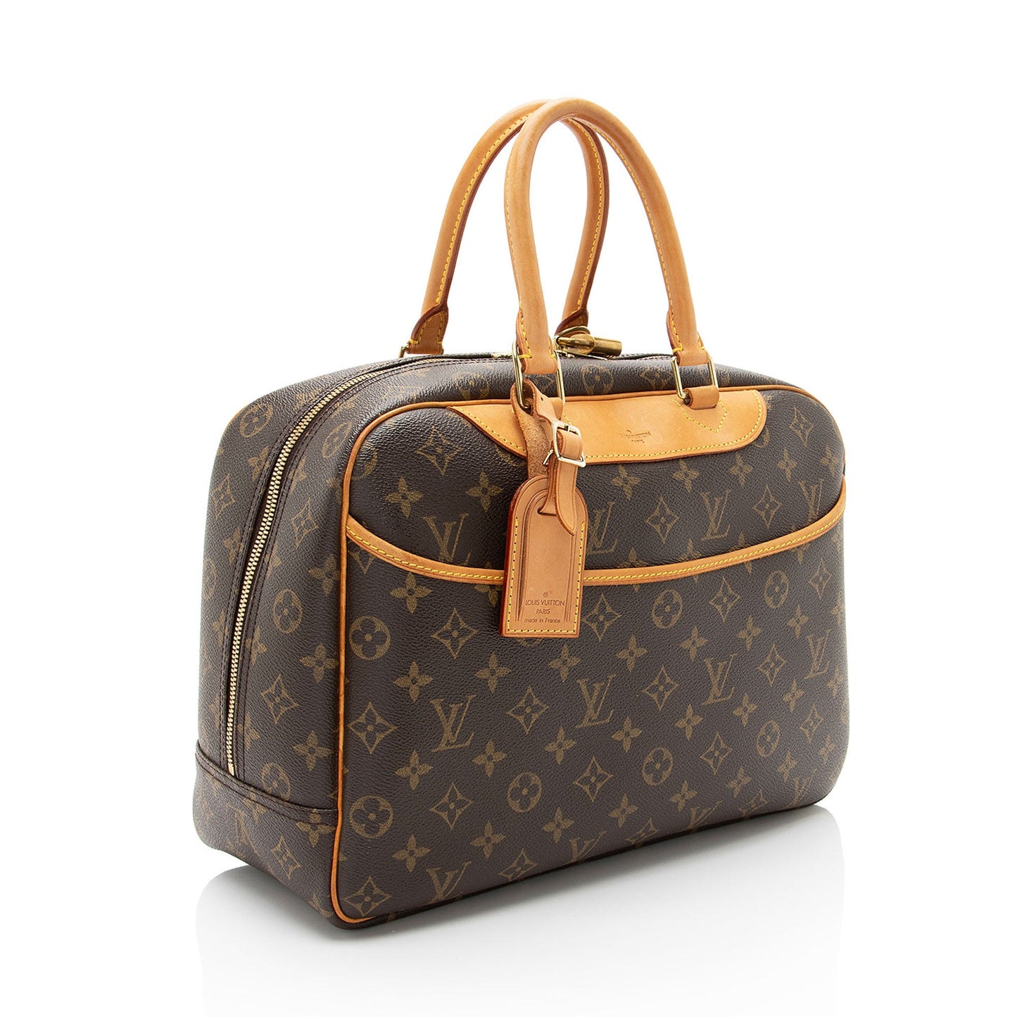 Louis Vuitton Vintage Monogram Canvas Deauville Satchel