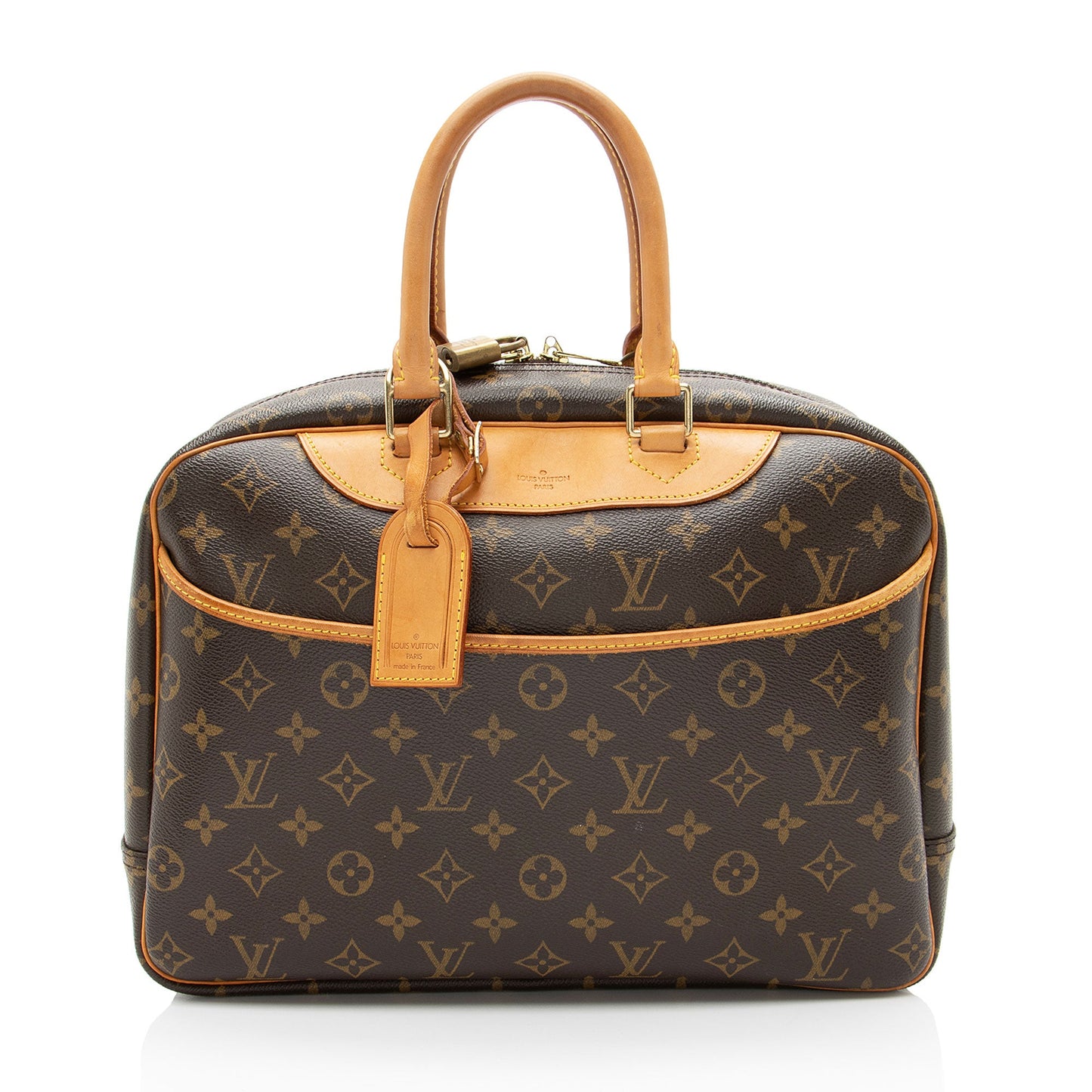 Louis Vuitton Vintage Monogram Canvas Deauville Satchel