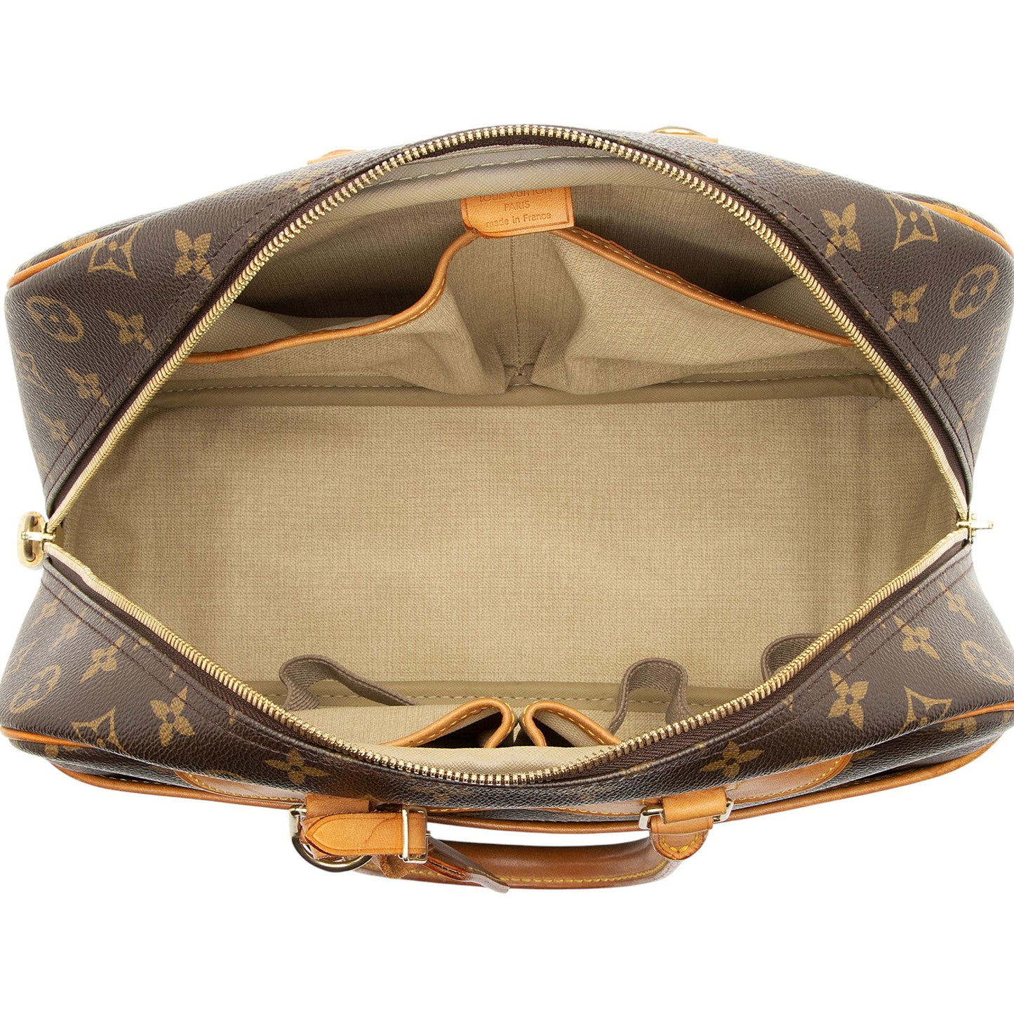 Louis Vuitton Vintage Monogram Canvas Deauville Satchel
