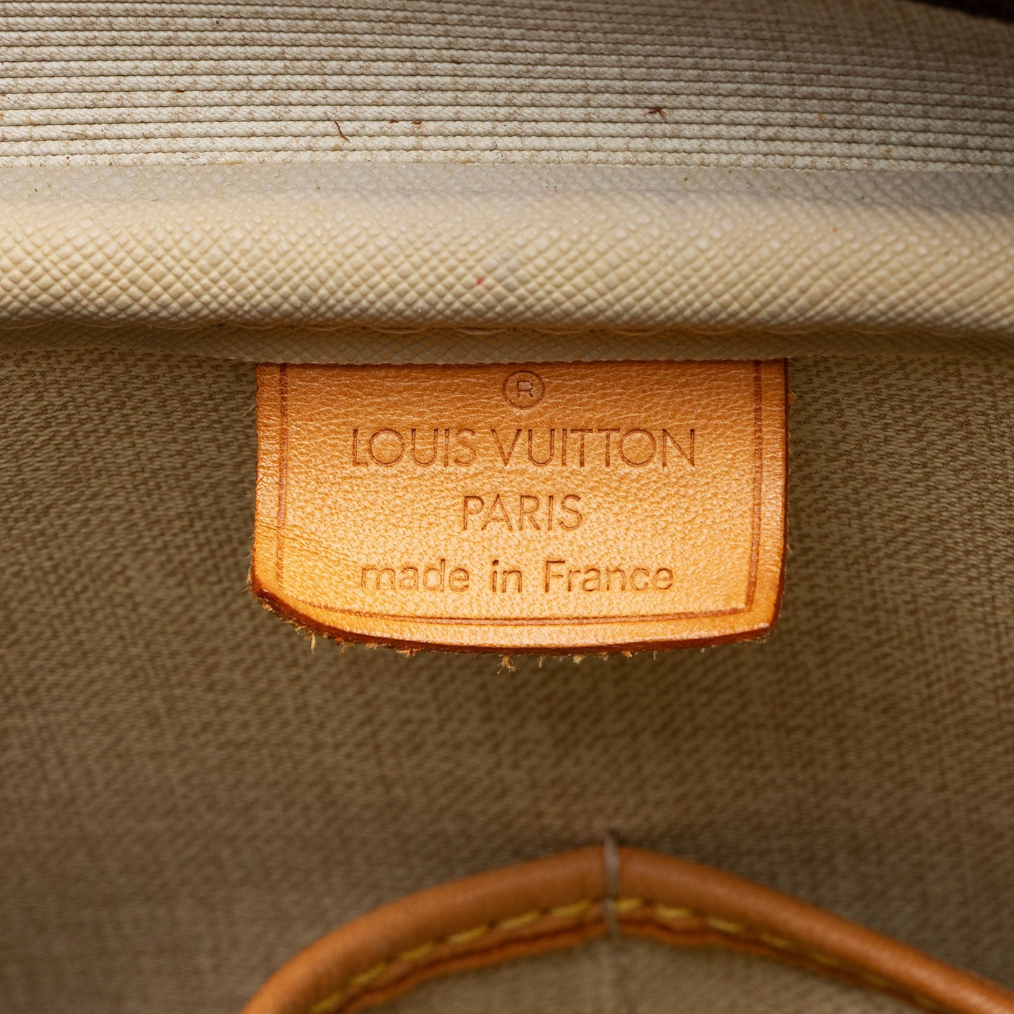 Louis Vuitton Vintage Monogram Canvas Deauville Satchel