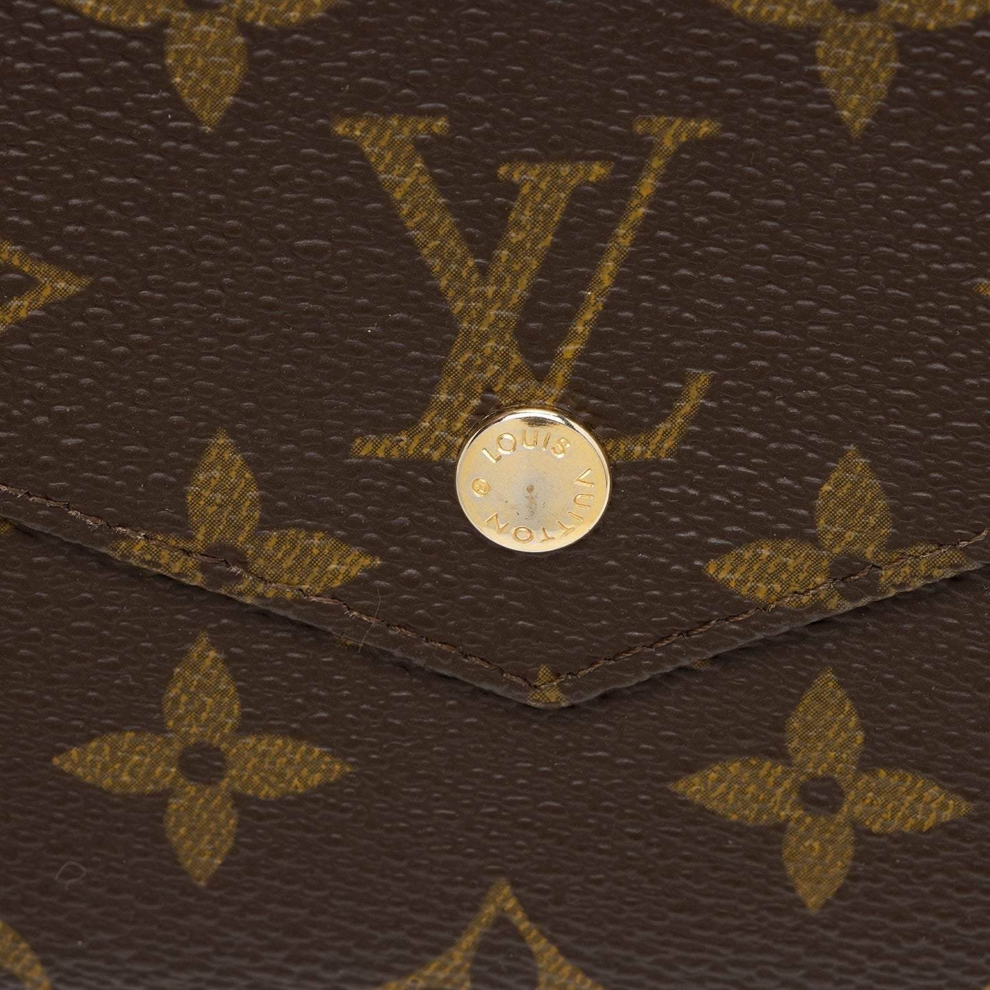 Louis Vuitton Vintage Monogram Canvas Elise Wallet (SHF-N4x4HM)