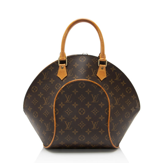 Louis Vuitton Vintage Monogram Canvas Ellipse MM Satchel