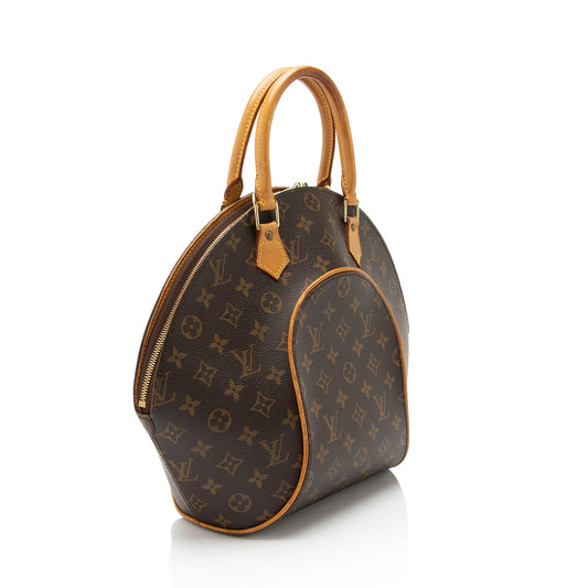 Louis Vuitton Vintage Monogram Canvas Ellipse MM Satchel