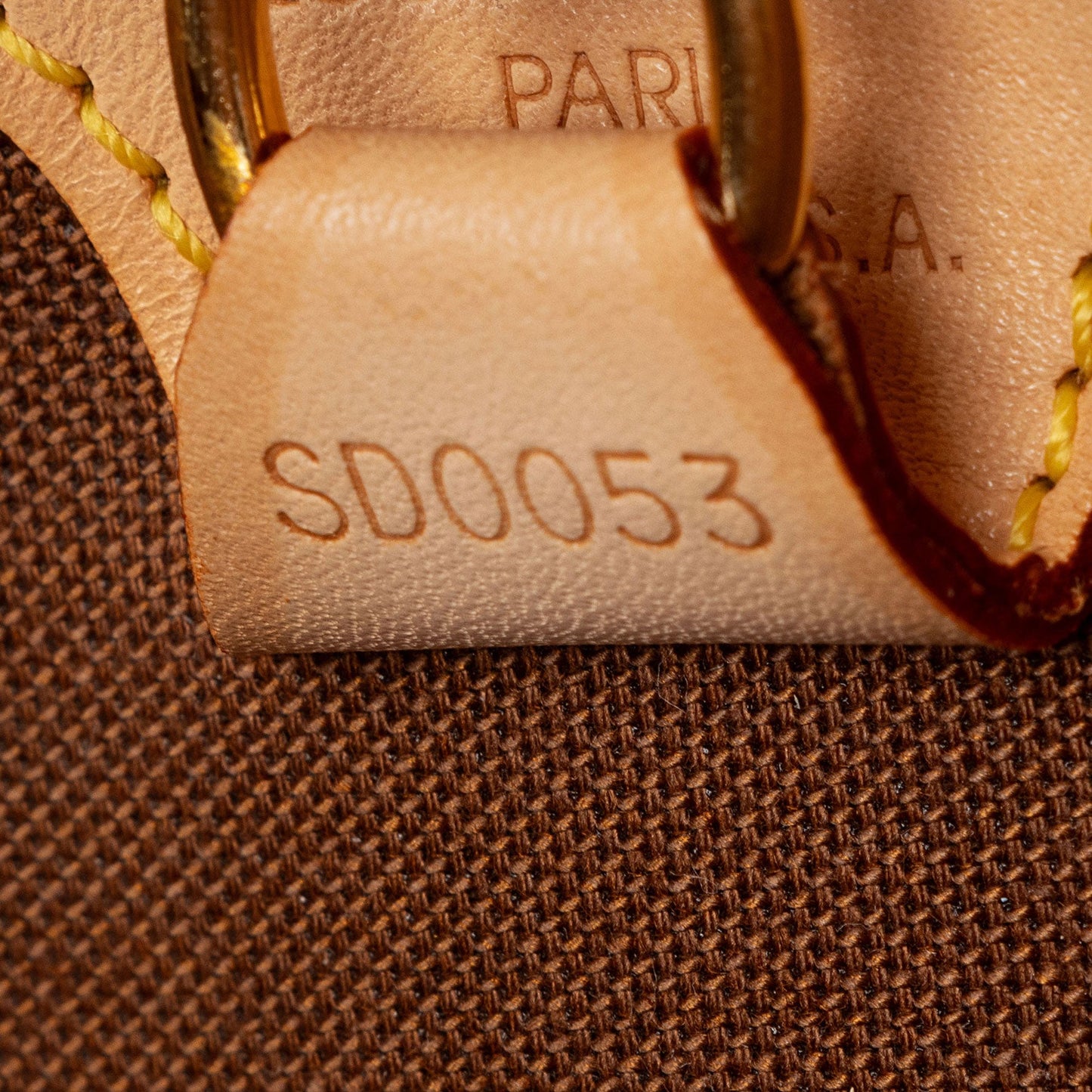 Louis Vuitton Vintage Monogram Canvas Ellipse PM Satchel