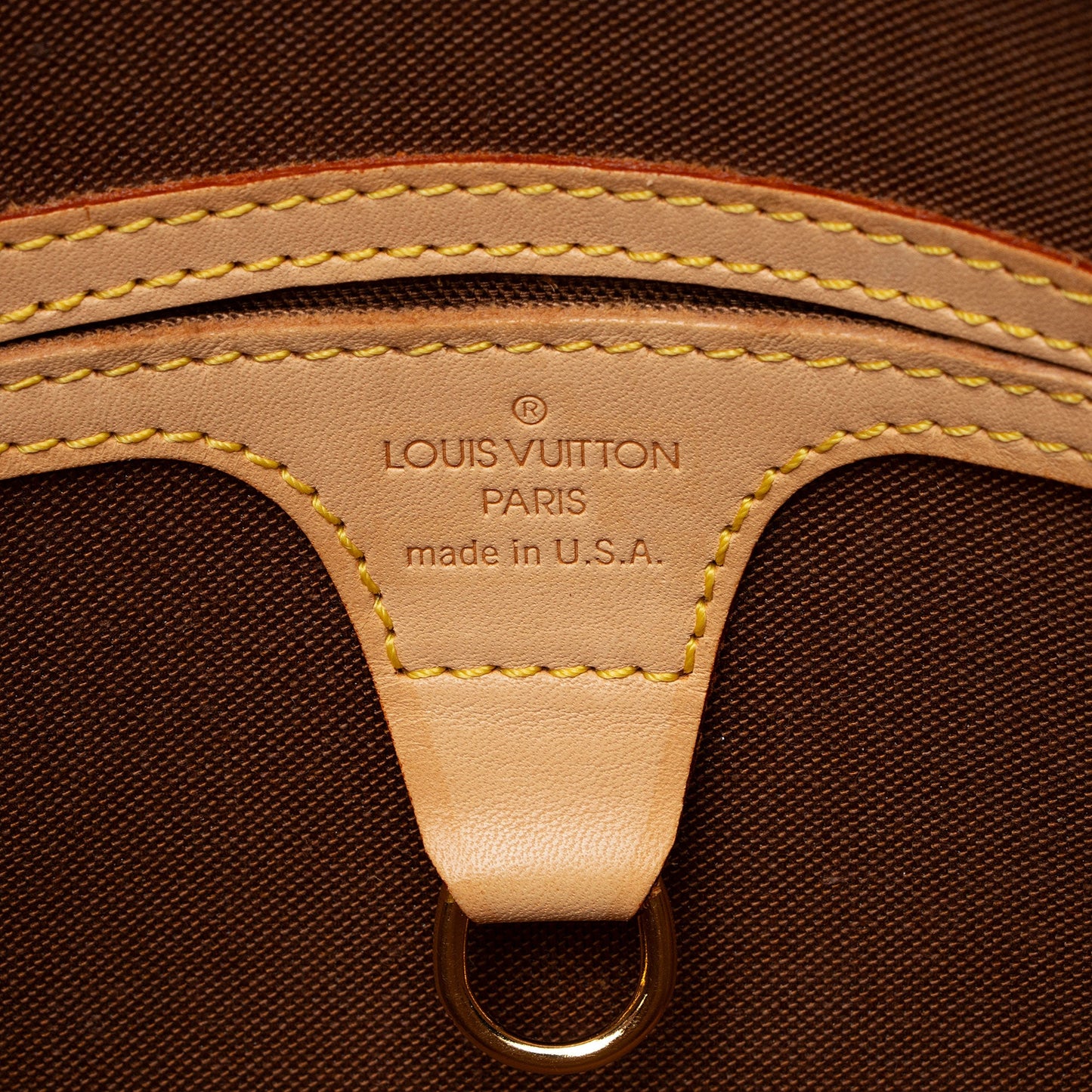 Louis Vuitton Vintage Monogram Canvas Ellipse PM Satchel