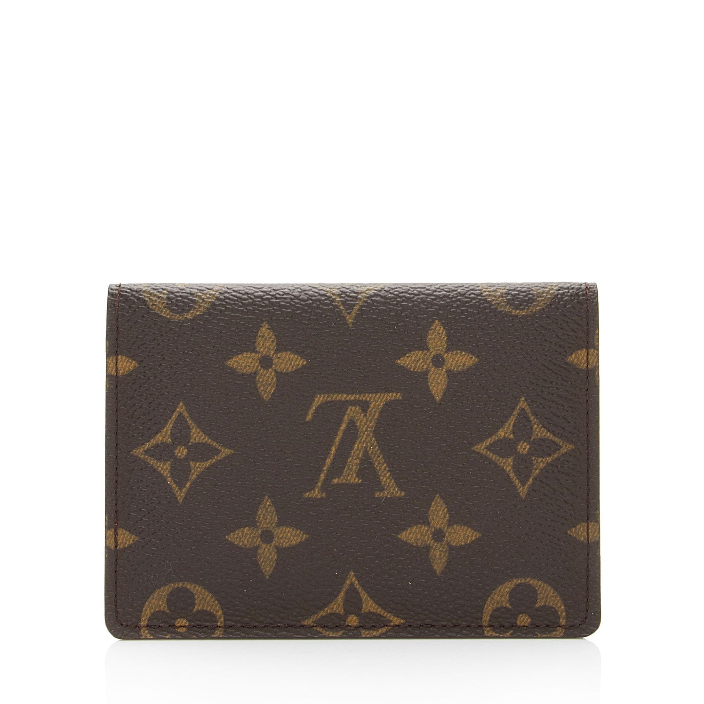 Louis Vuitton Vintage Monogram Canvas Vertical Card Case (SHF-bxpH36)