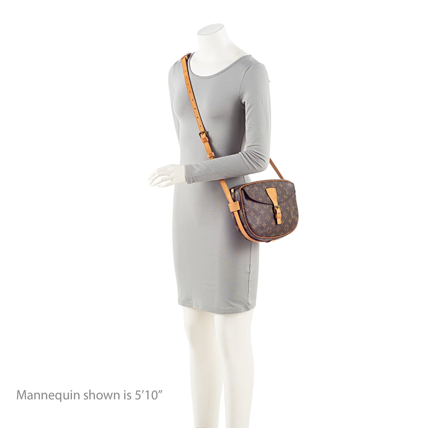 Louis Vuitton Vintage Monogram Canvas Jeune Fille MM Shoulder Bag