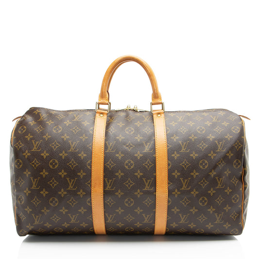Louis Vuitton Vintage Monogram Canvas Keepall 50 Duffle