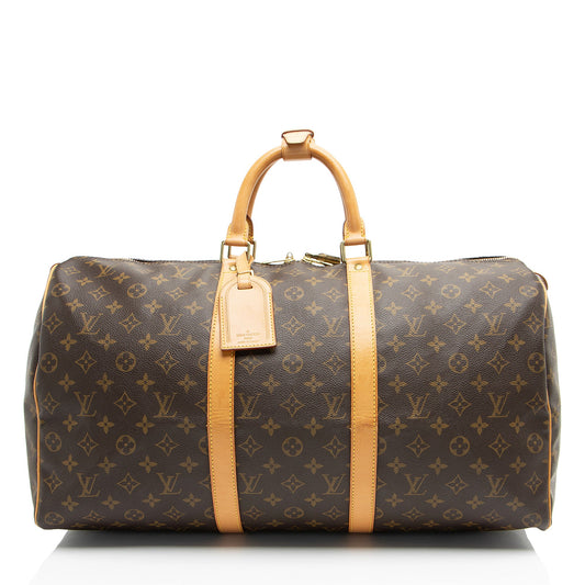 Louis Vuitton Vintage Monogram Canvas Keepall 50 Duffle