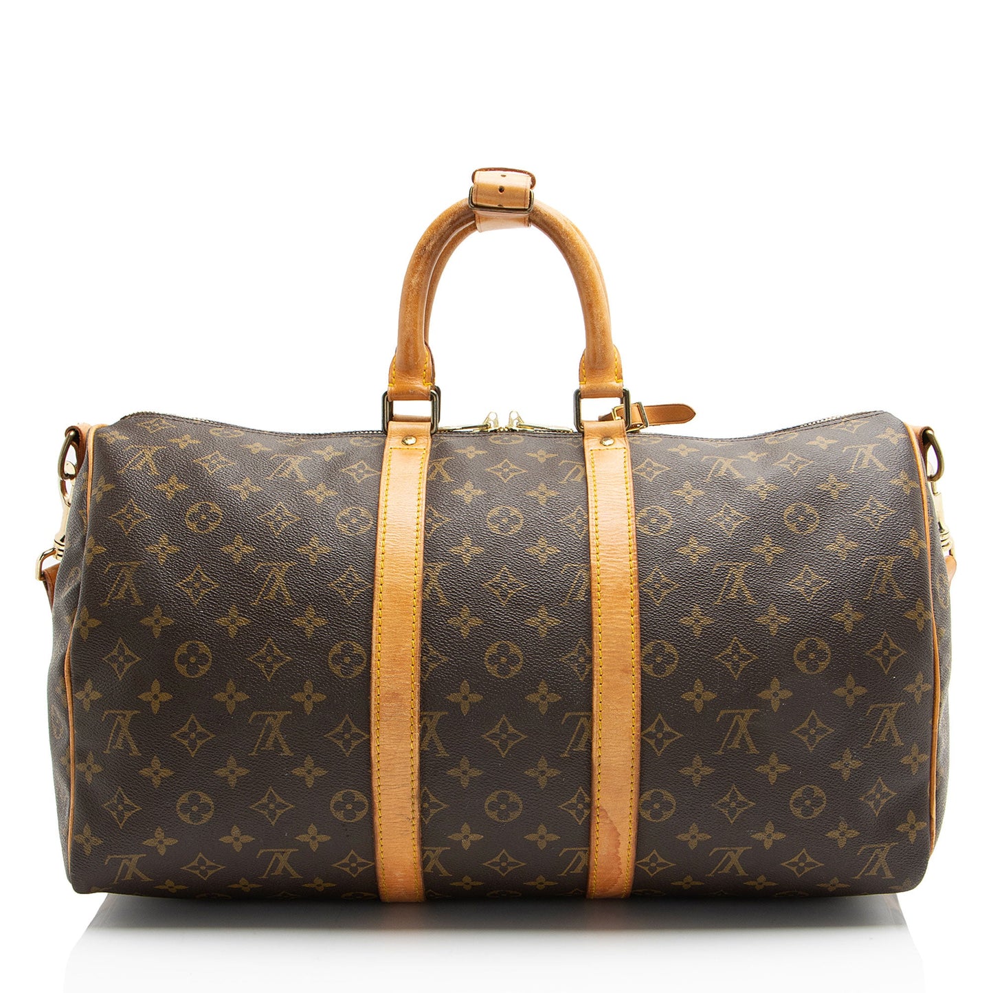 Louis Vuitton Vintage Monogram Canvas Keepall Bandouliere 45 Duffle