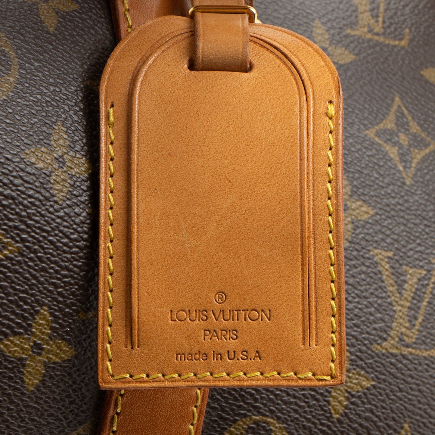 Louis Vuitton Vintage Monogram Canvas Keepall Bandouliere 55 Duffle