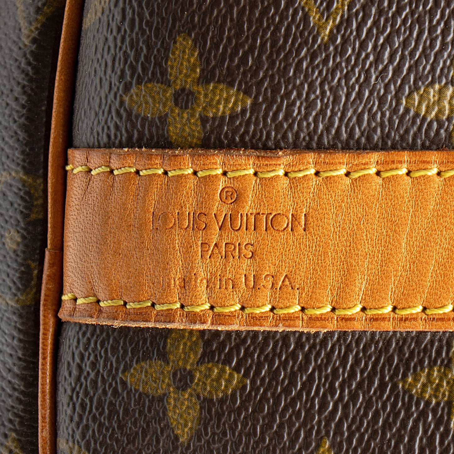 Louis Vuitton Vintage Monogram Canvas Keepall Bandouliere 55 Duffle