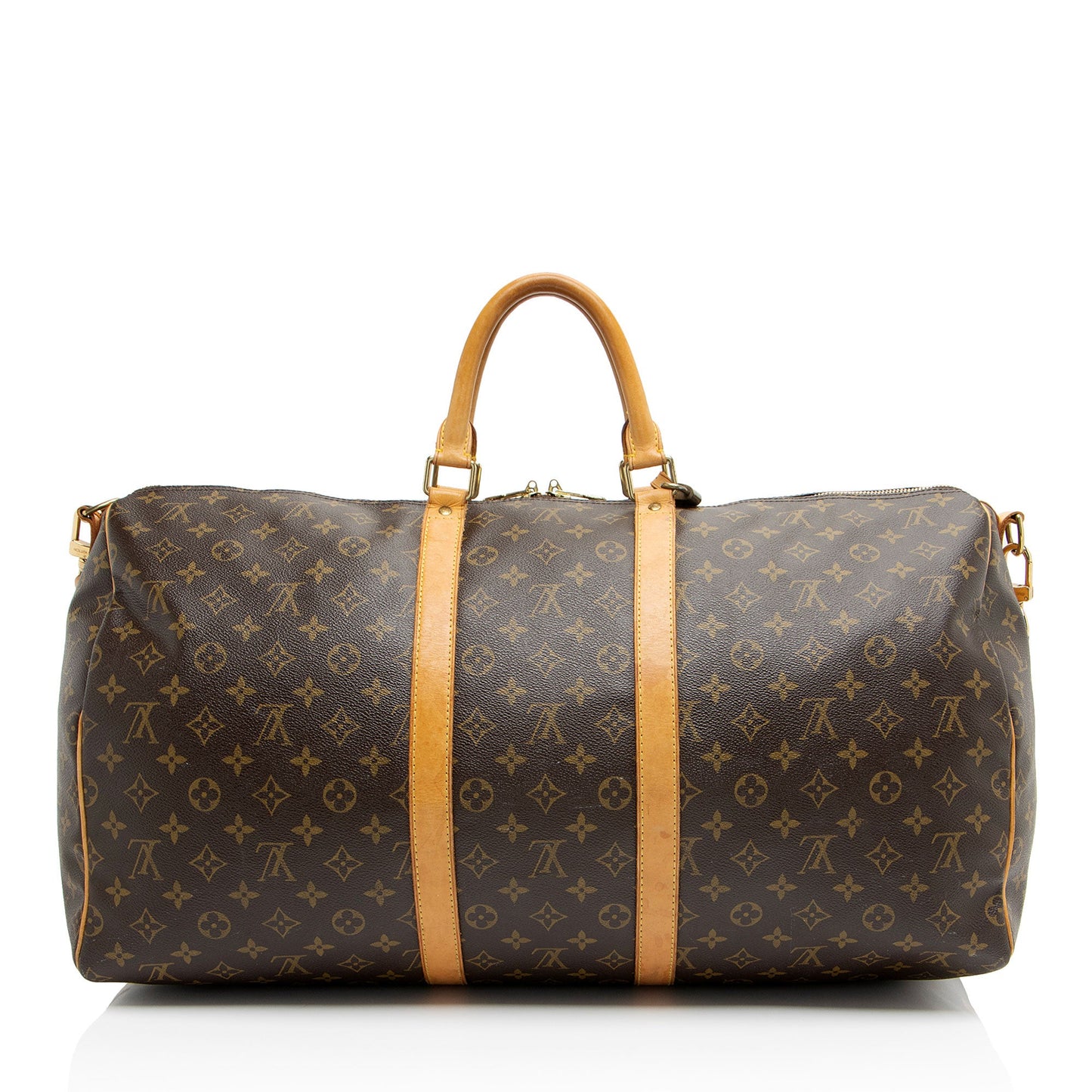 Louis Vuitton Vintage Monogram Canvas Keepall Bandouliere 55 Duffle