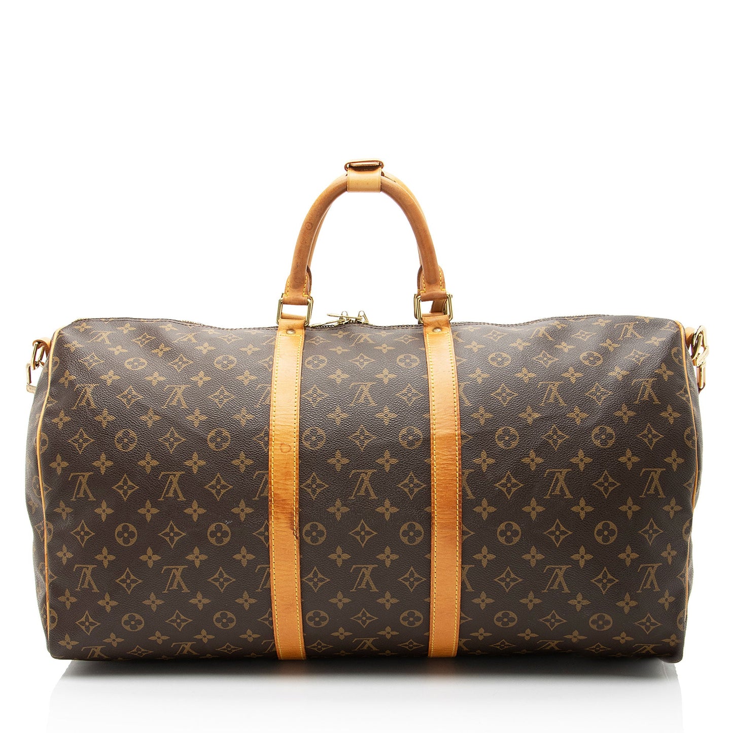 Louis Vuitton Vintage Monogram Canvas Keepall Bandouliere 55 Duffle