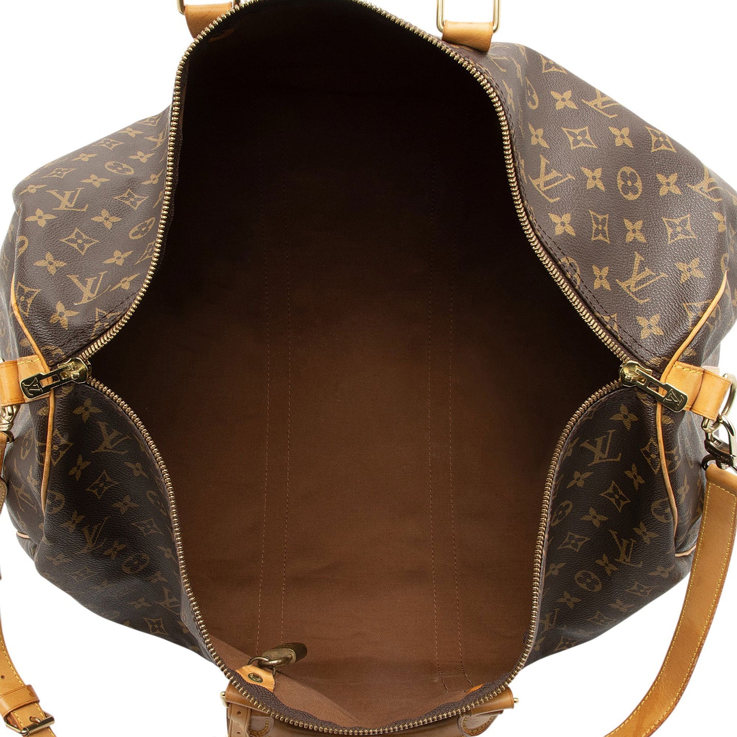 Louis Vuitton Vintage Monogram Canvas Keepall Bandouliere 55 Duffle