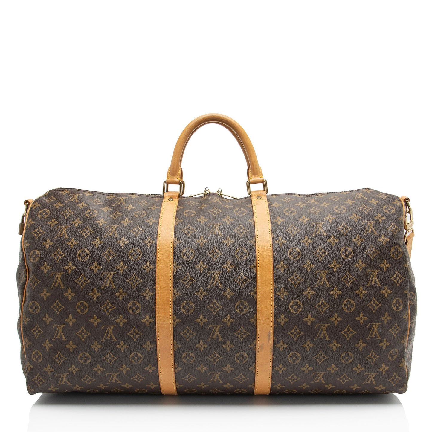 Louis Vuitton Vintage Monogram Canvas Keepall Bandouliere 60 Duffle