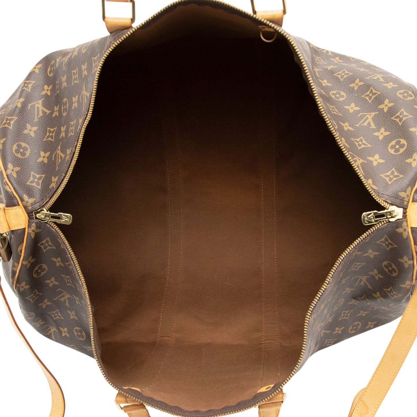 Louis Vuitton Vintage Monogram Canvas Keepall Bandouliere 60 Duffle