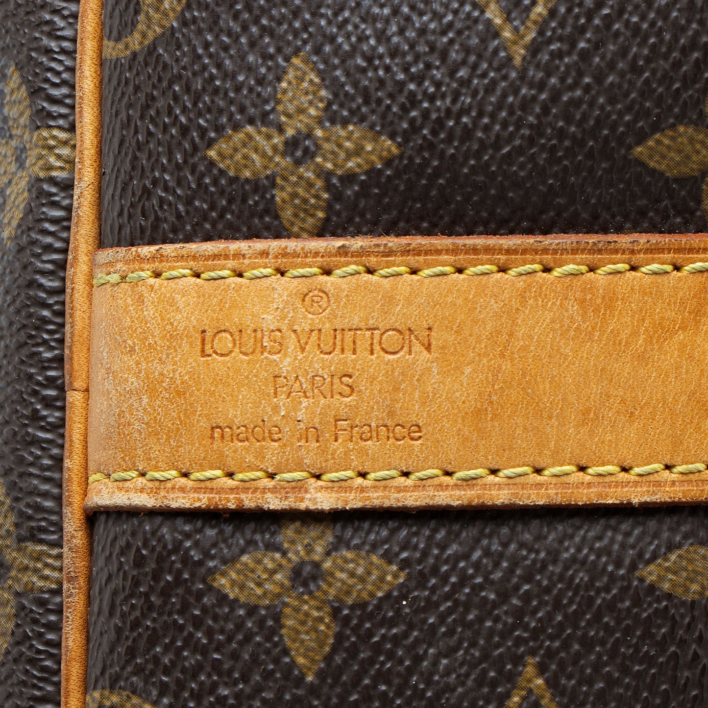 Louis Vuitton Vintage Monogram Canvas Keepall Bandouliere 60 Duffle