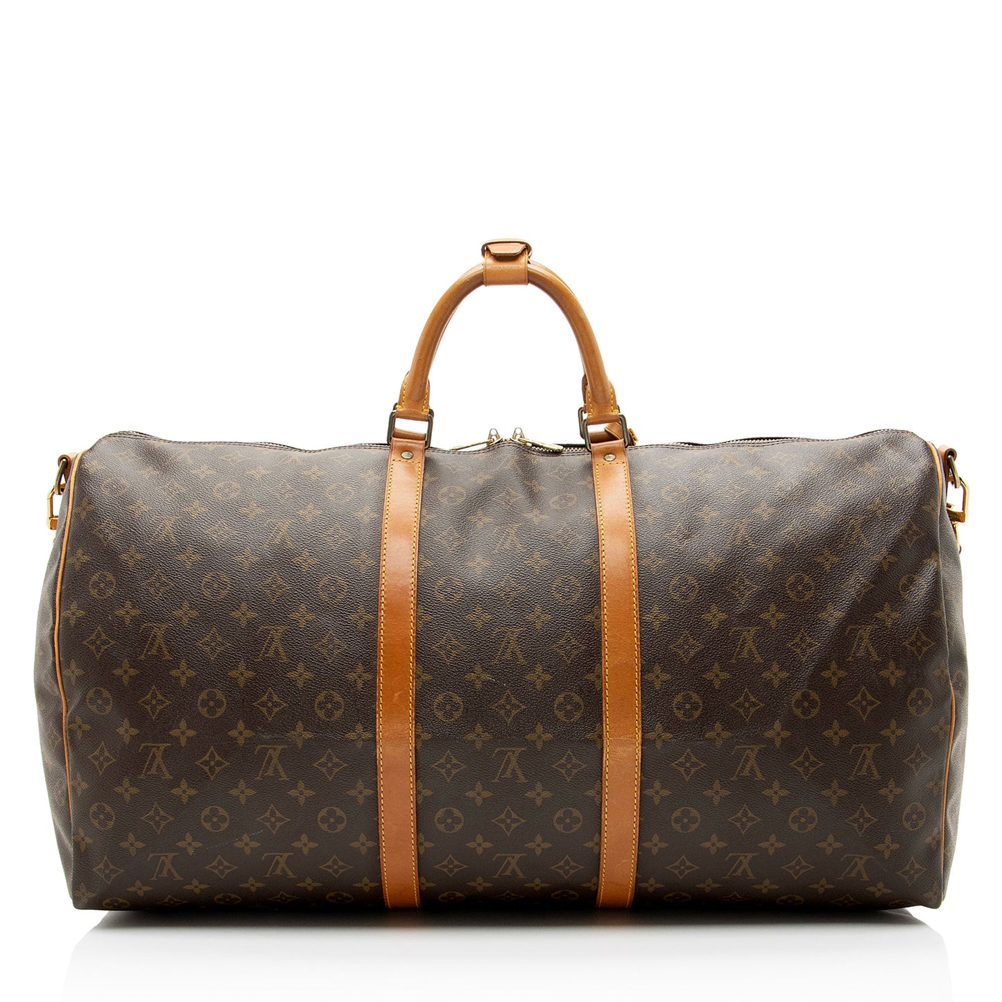 Louis Vuitton Vintage Monogram Canvas Keepall Bandouliere 60 Duffle