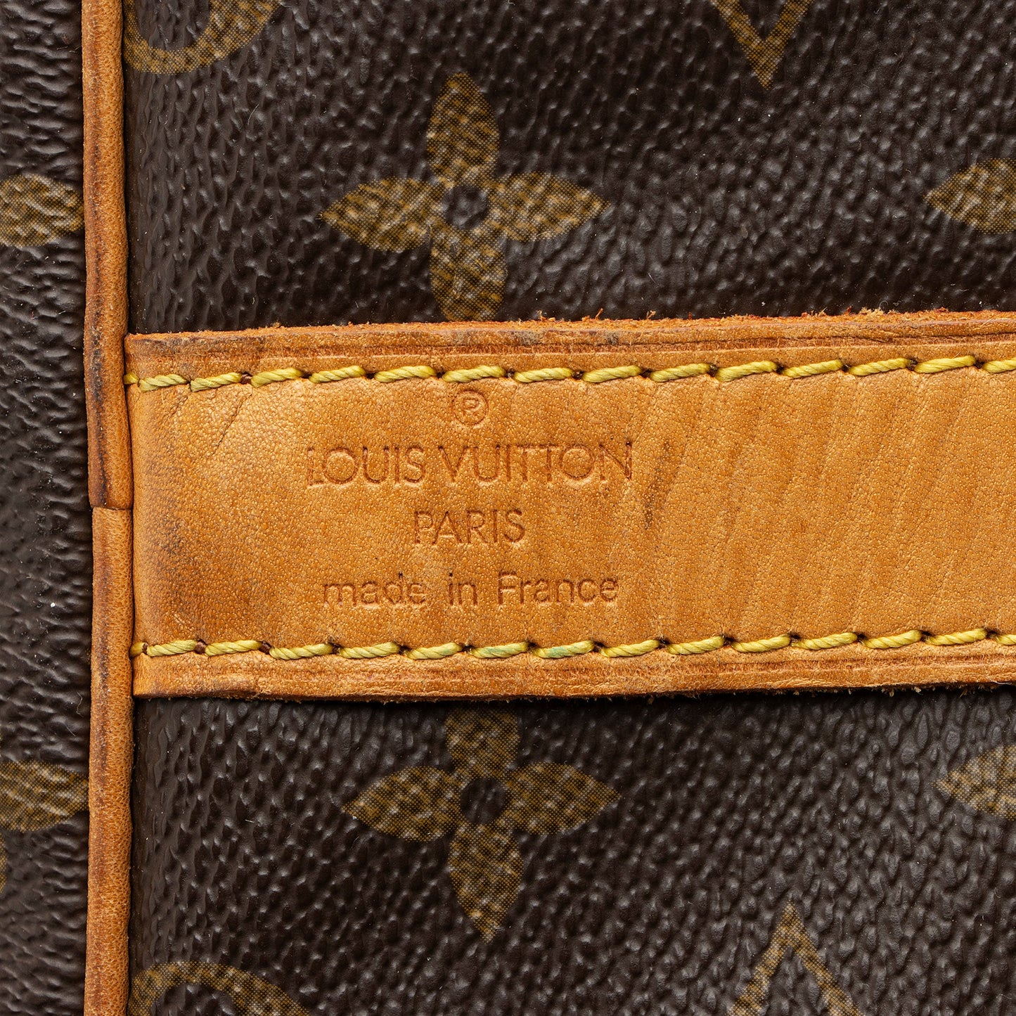 Louis Vuitton Vintage Monogram Canvas Keepall Bandouliere 60 Duffle