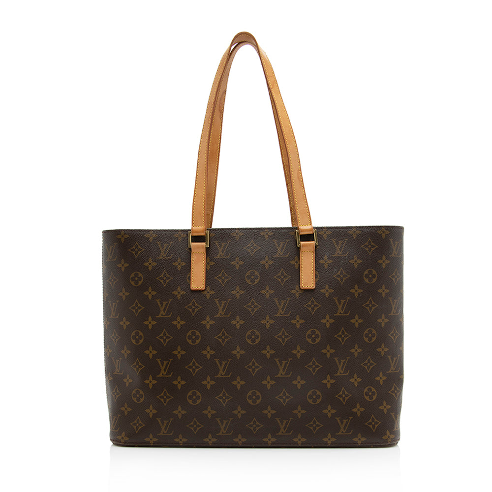 Louis Vuitton Vintage Monogram Canvas Luco Tote (SHF-20927)