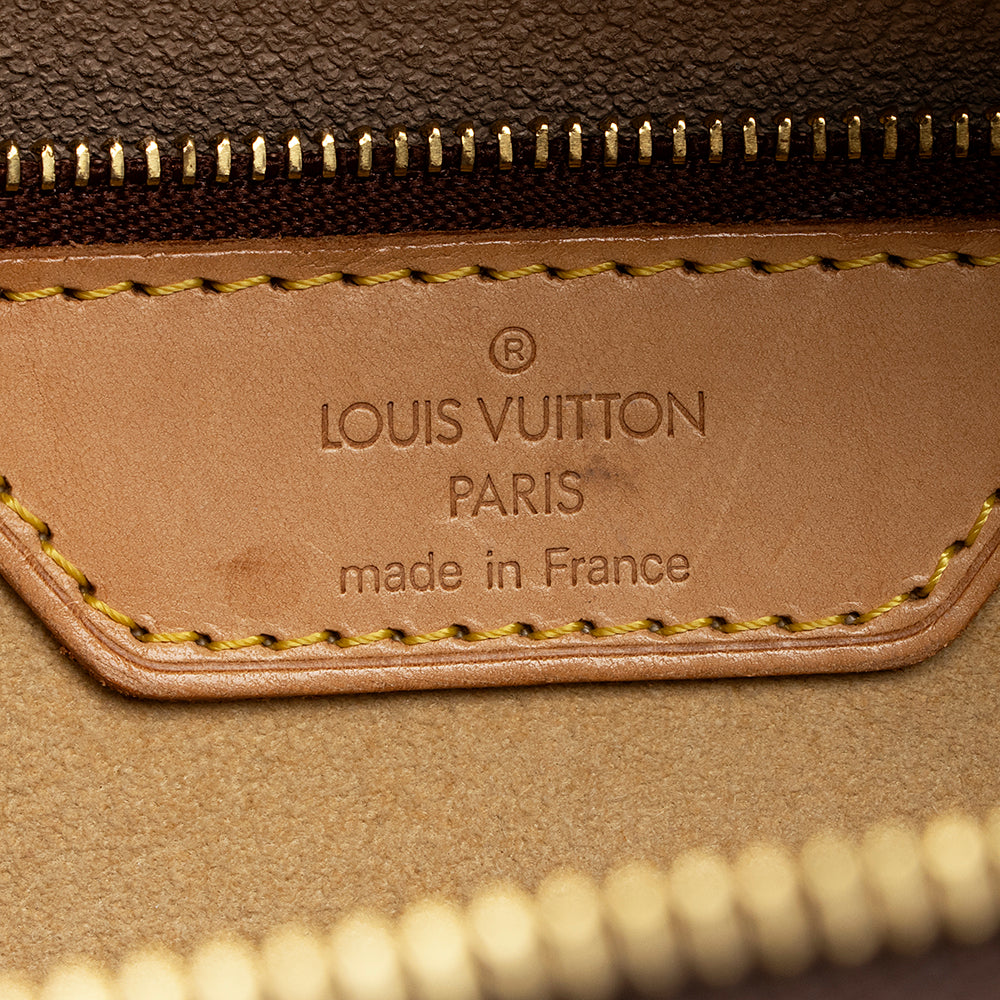 Louis Vuitton Vintage Monogram Canvas Luco Tote (SHF-20927)