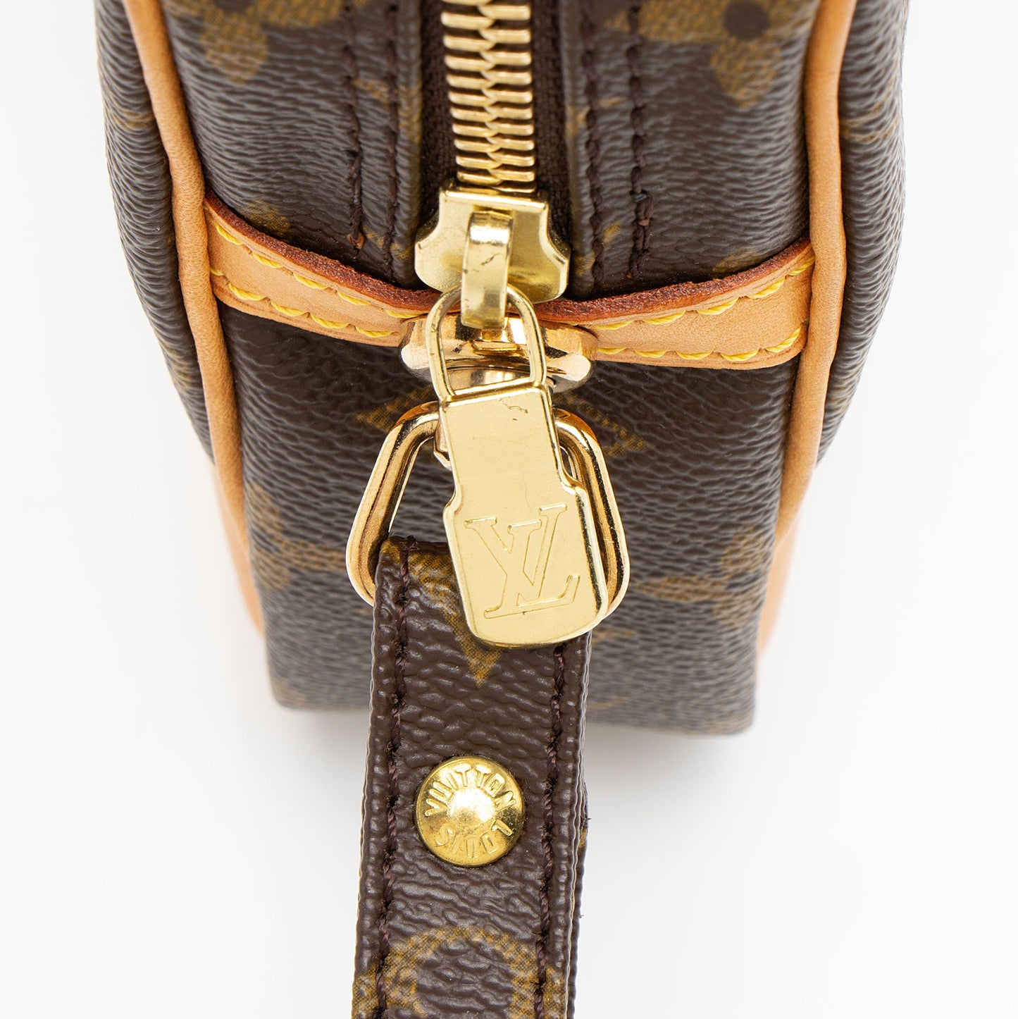 Louis Vuitton Vintage Monogram Canvas Marly Dragonne GM Clutch