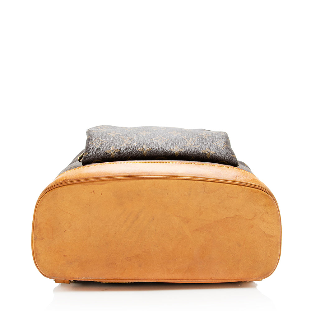 Louis Vuitton Vintage Monogram Canvas Montsouris GM Backpack (SHF-19091)