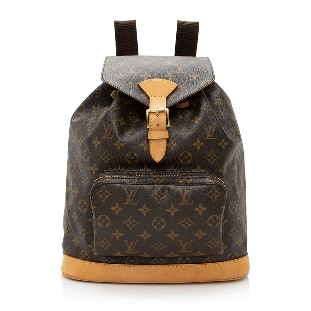 Louis Vuitton Vintage Monogram Canvas Montsouris GM Backpack (SHF-21389)