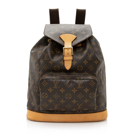 Louis Vuitton Vintage Monogram Canvas Montsouris GM Backpack (SHF-21389)