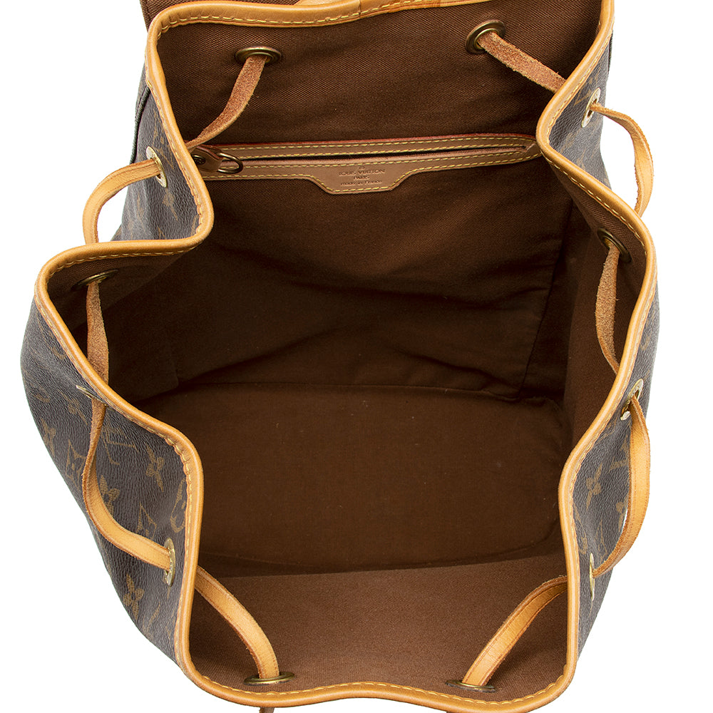 Louis Vuitton Vintage Monogram Canvas Montsouris GM Backpack (SHF-21389)
