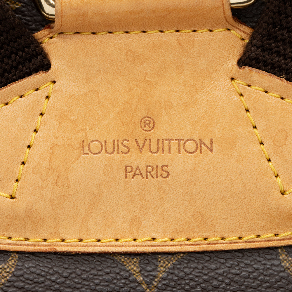 Louis Vuitton Vintage Monogram Canvas Montsouris GM Backpack (SHF-21389)