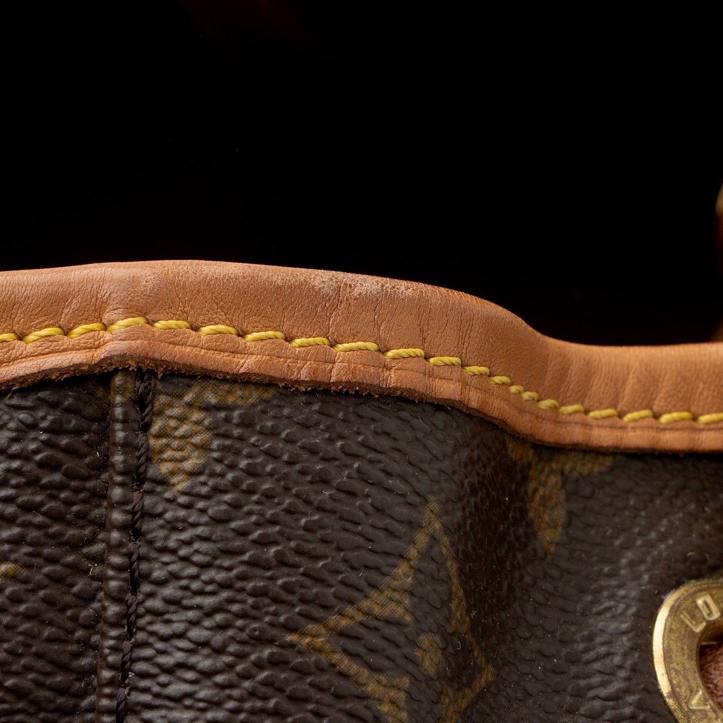 Louis Vuitton Vintage Monogram Canvas Montsouris GM Backpack (SHF-6AyAzn)