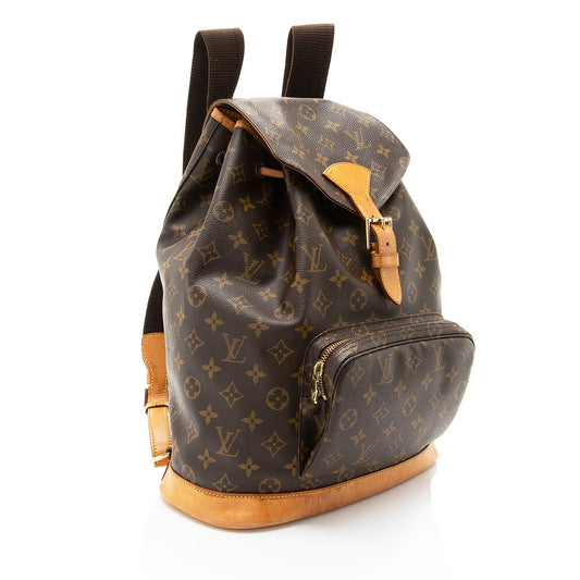 Louis Vuitton Vintage Monogram Canvas Montsouris GM Backpack (SHF-Es3qGQ)