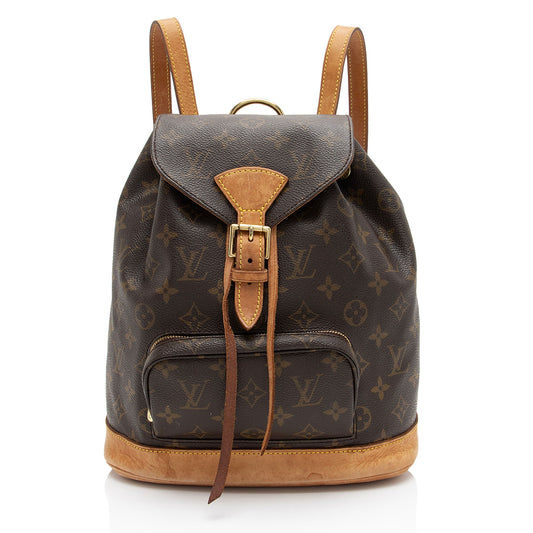 Louis Vuitton Vintage Monogram Canvas Montsouris MM Backpack -  (SHF-F8fFPT)