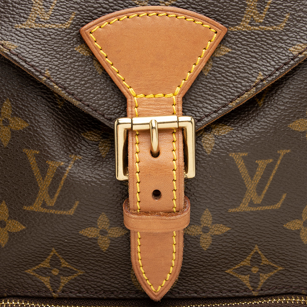 Louis Vuitton Vintage Monogram Canvas Montsouris MM Backpack (SHF-18882)