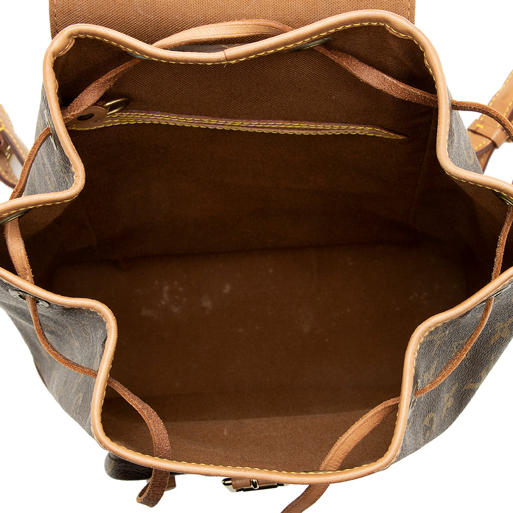Louis Vuitton Vintage Monogram Canvas Montsouris MM Backpack (SHF-18882)