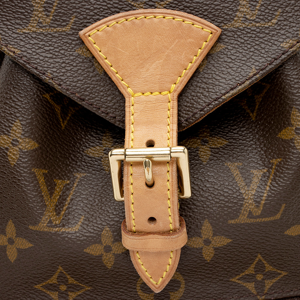 Louis Vuitton Vintage Monogram Canvas Montsouris MM Backpack (SHF-18958)